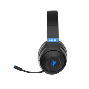 Bluetooth-гарнитура Sades SA-205 Whisper Black/Blue (sa205bkb) UA