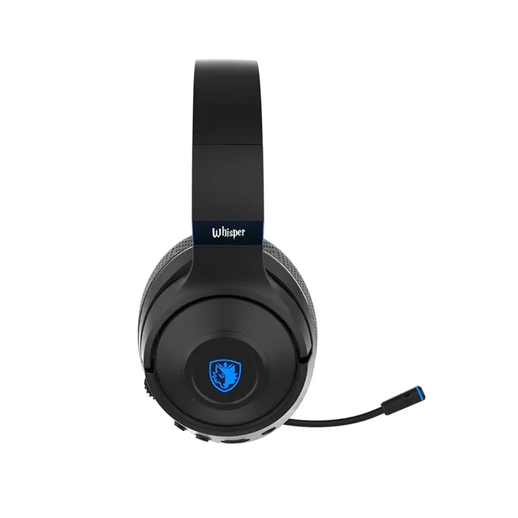 Bluetooth-гарнитура Sades SA-205 Whisper Black/Blue (sa205bkb) UA