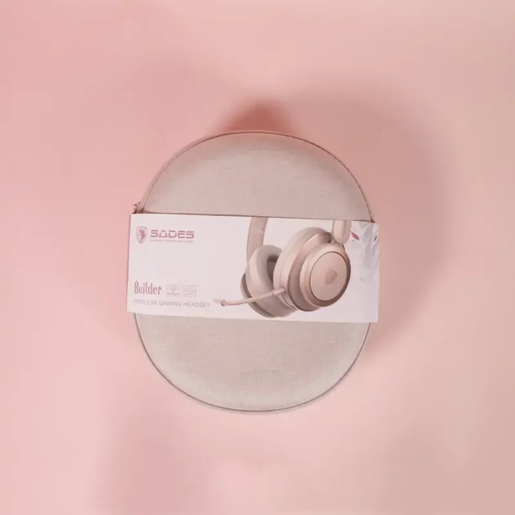 Гарнітура Sades SA-208 Builder Golden/Pink (sa208gp) UA