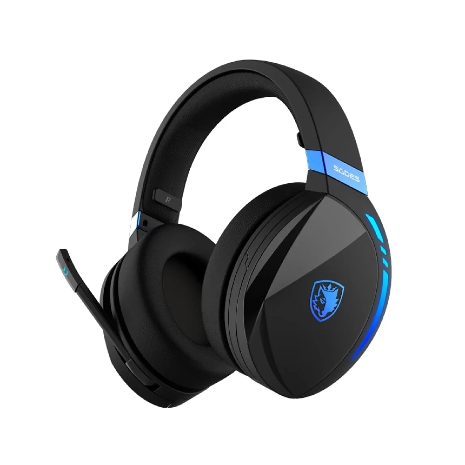 Гарнітура Sades SA-201 Warden I Black/Blue (sa201bkb) UA