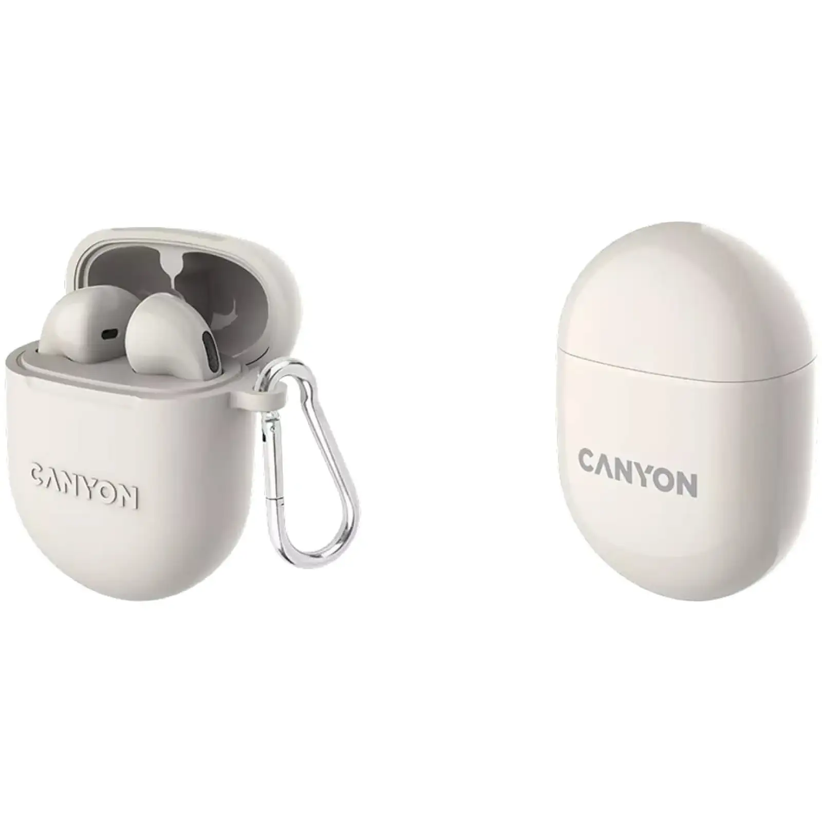 Bluetooth-гарнитура Canyon TWS-6 Beige (CNS-TWS6BE) UA