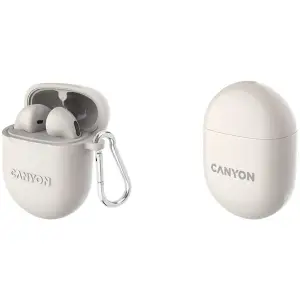Bluetooth-гарнитура Canyon TWS-6 Beige (CNS-TWS6BE) UA