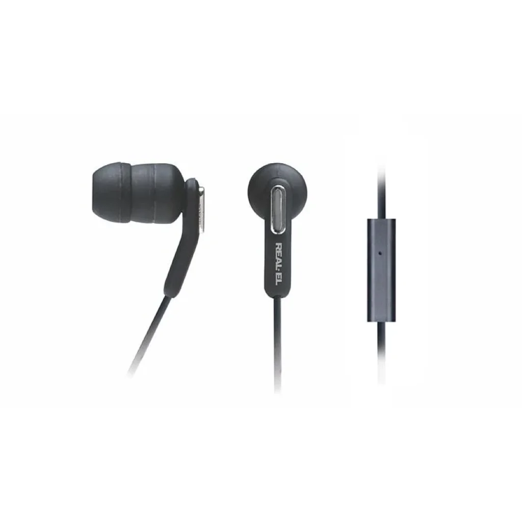 Гарнітура REAL-EL Z-1010 Mobile Black, EL124100030 UA