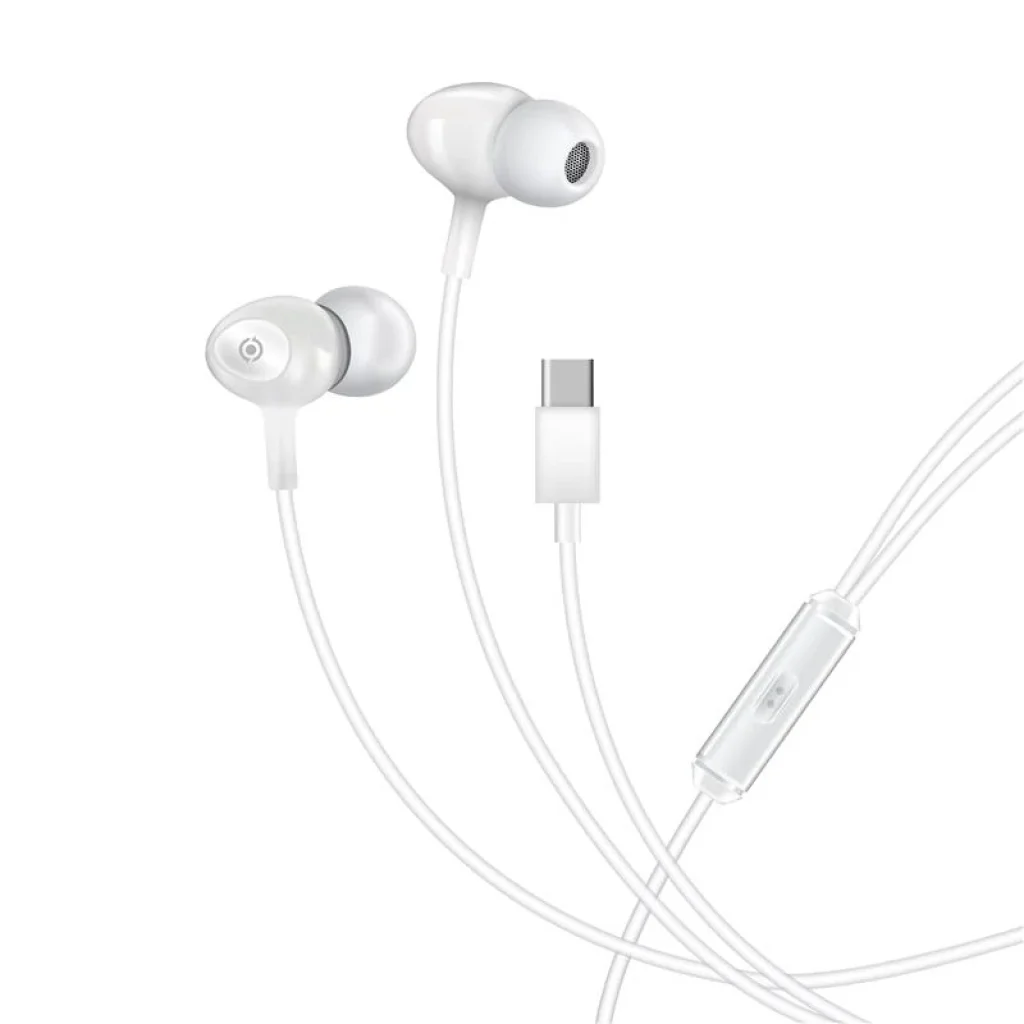 Гарнітура Piko EP-103BKM Type-C White (1283126590283) UA