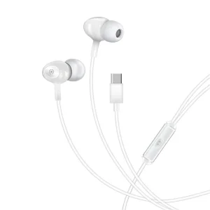 Гарнітура Piko EP-103BKM Type-C White (1283126590283) UA