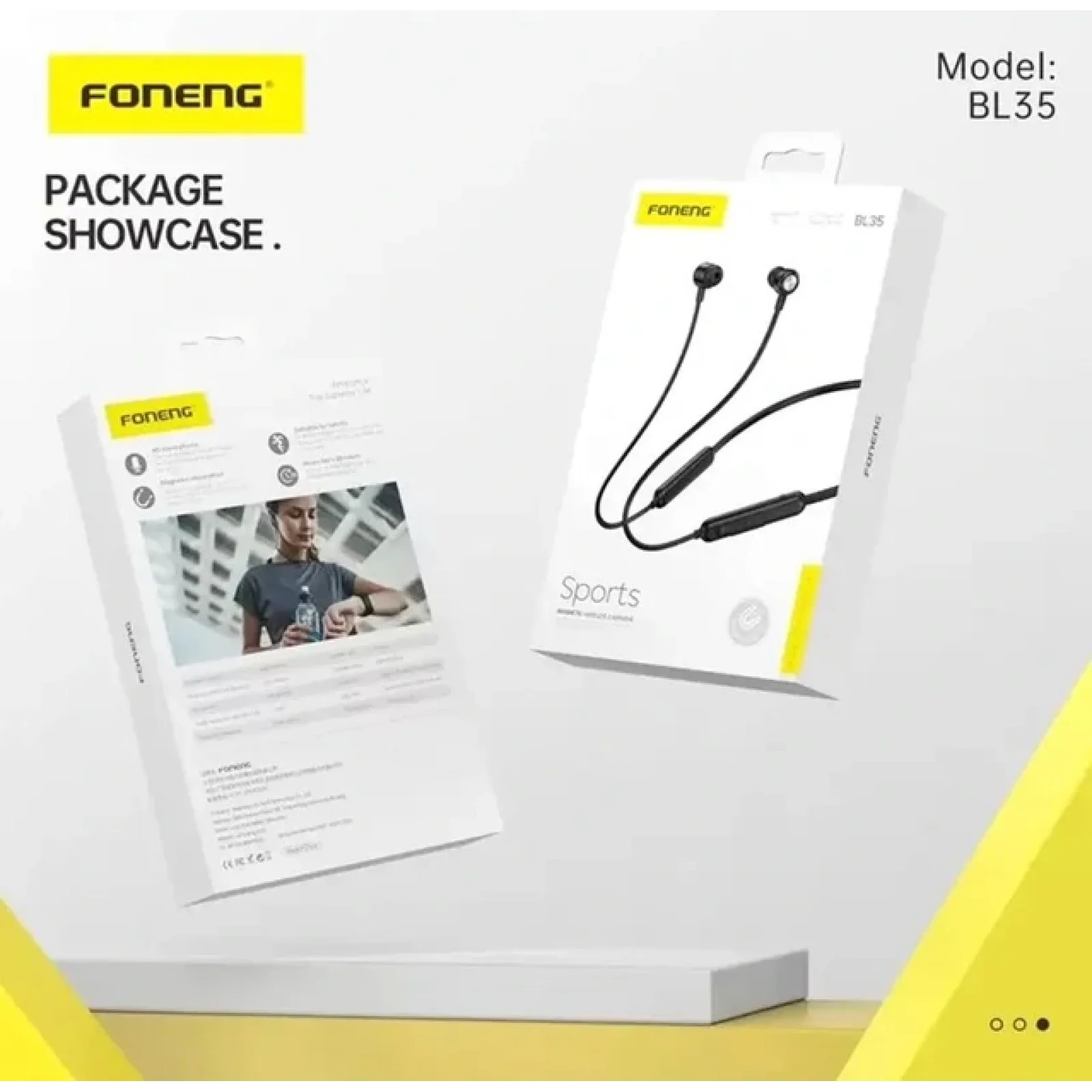 Bluetooth-гарнітура Foneng Neckband Sport (BL35) UA