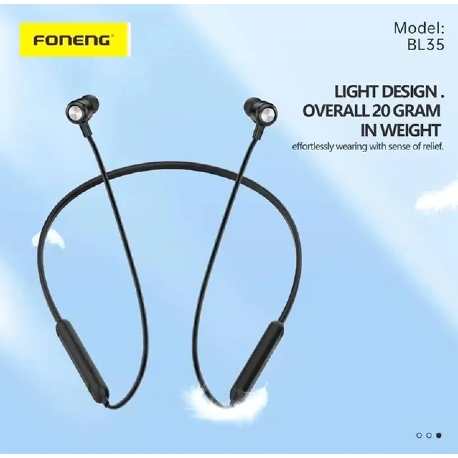 Bluetooth-гарнітура Foneng Neckband Sport (BL35) UA