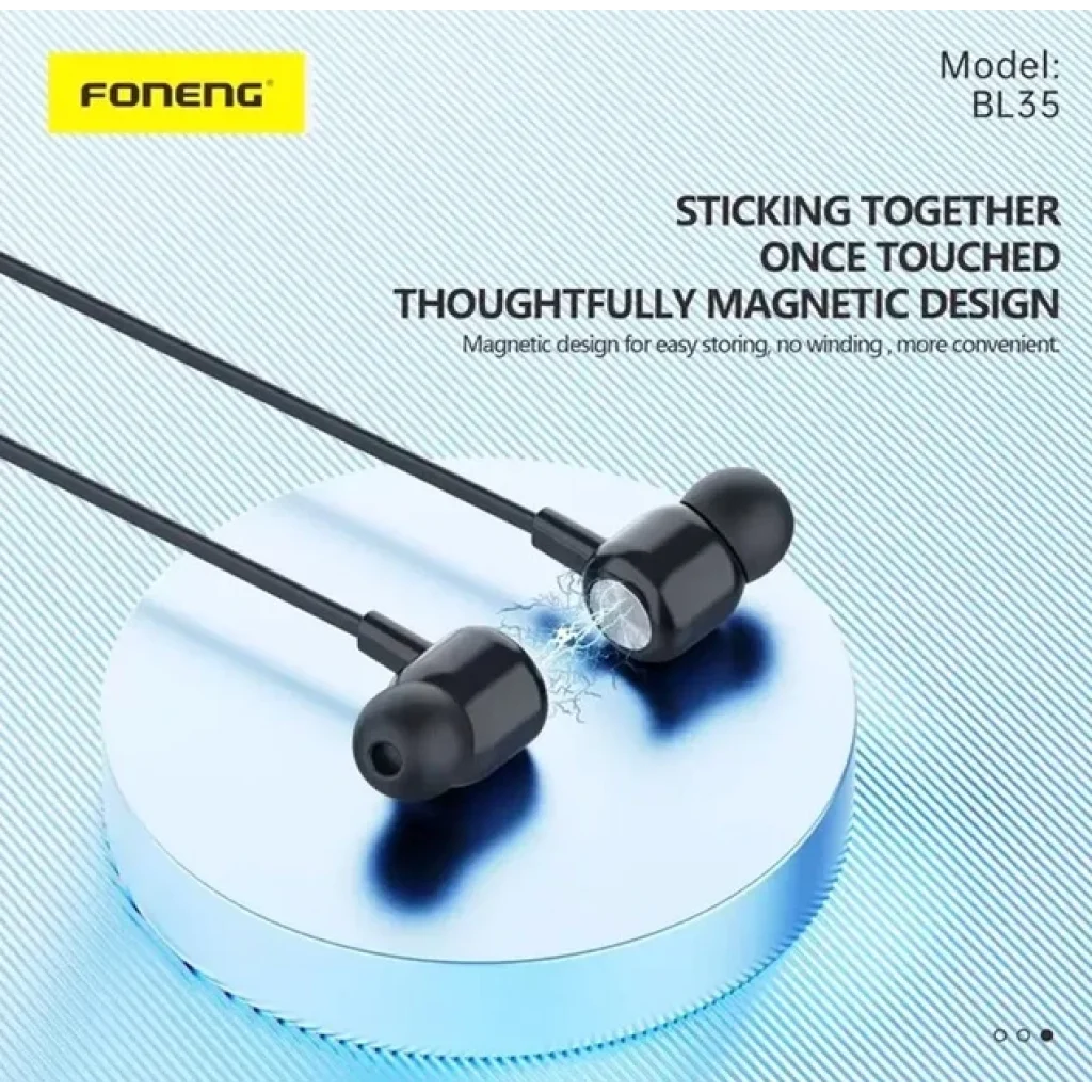 Bluetooth-гарнітура Foneng Neckband Sport (BL35) UA