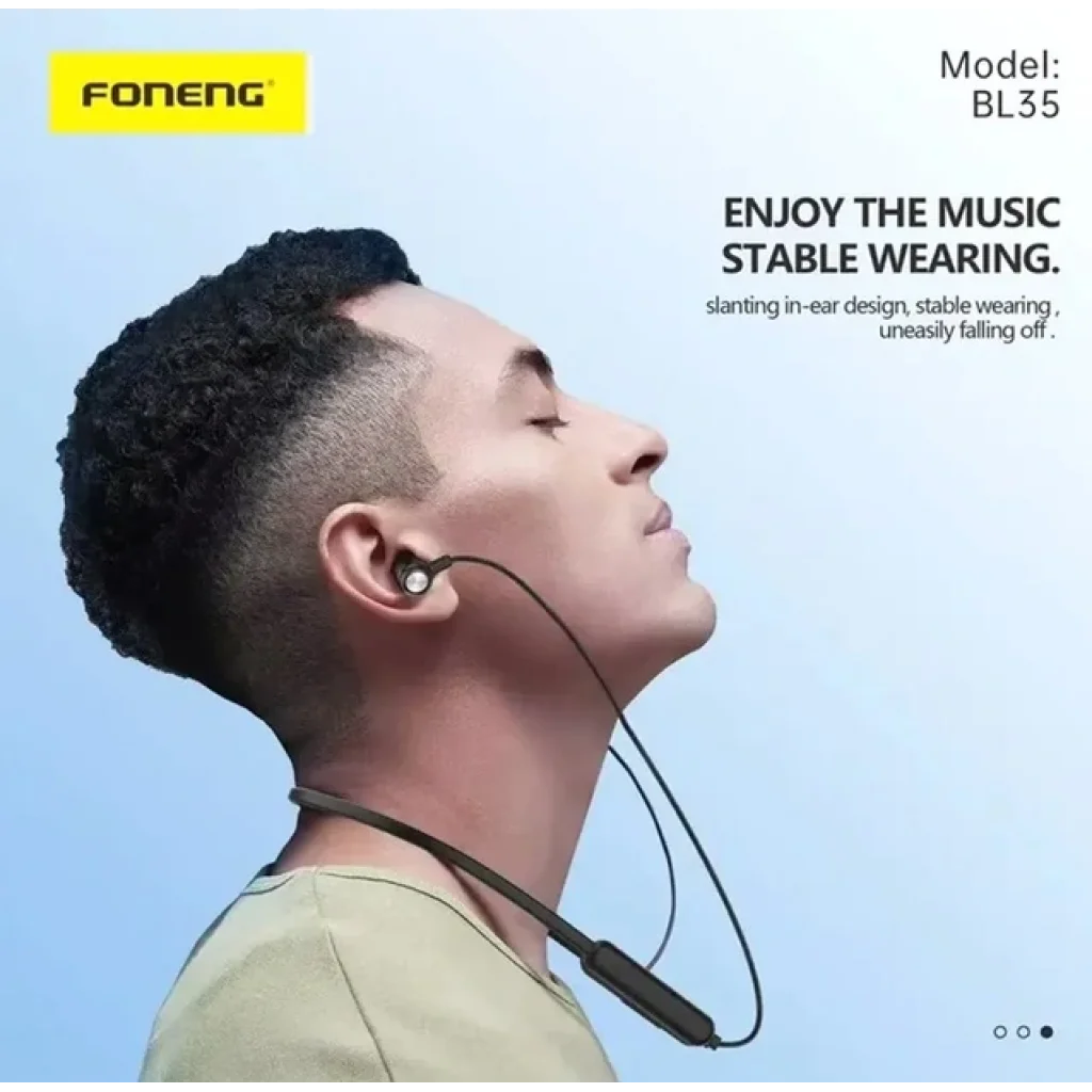 Bluetooth-гарнітура Foneng Neckband Sport (BL35) UA