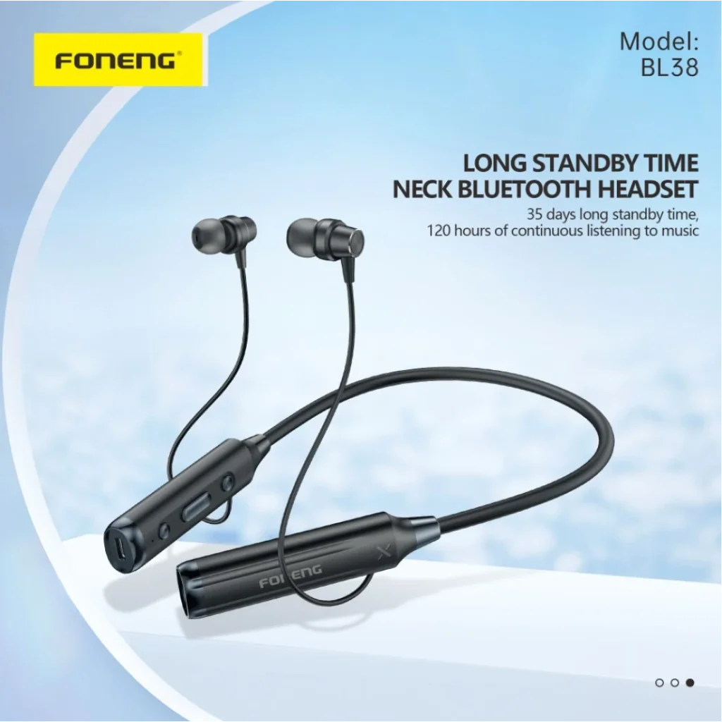 Bluetooth-гарнітура Foneng Neckband Sport (BL38) UA