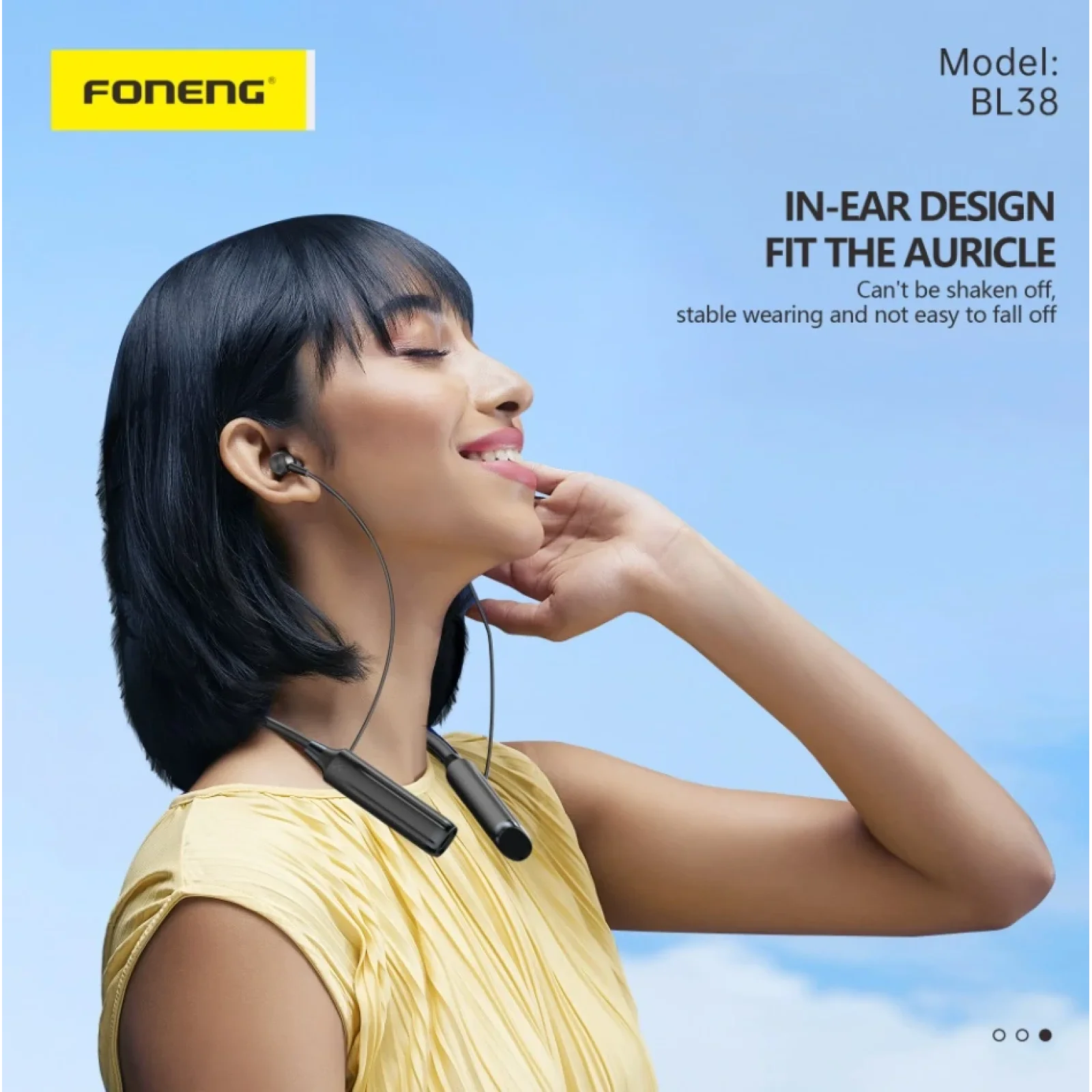 Bluetooth-гарнітура Foneng Neckband Sport (BL38) UA
