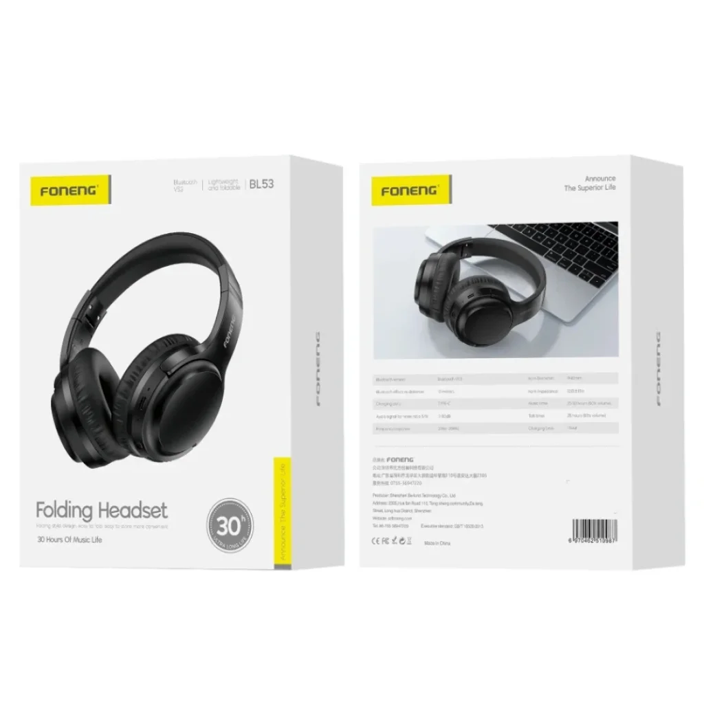 Навушники Foneng Neckband Sport (BL53-BL) UA