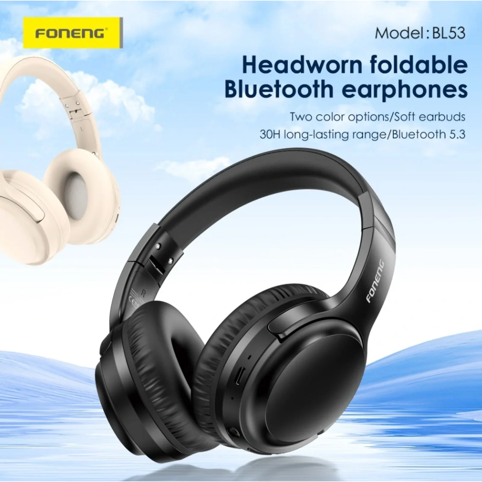 Наушники Foneng Neckband Sport (BL53-BL) UA