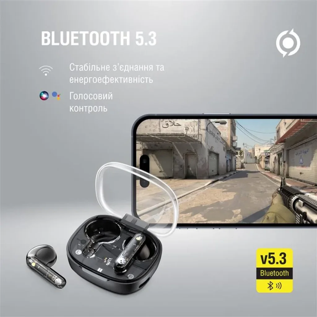 Bluetooth-гарнітура Piko TWS-SimpleMe Black (1283126583438) UA