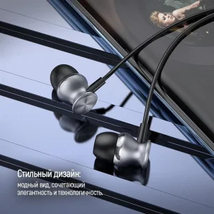 Гарнітура СolorWay 3.5 mm Wired Earphone UrbanBeat Black (CW-WD03BK) UA