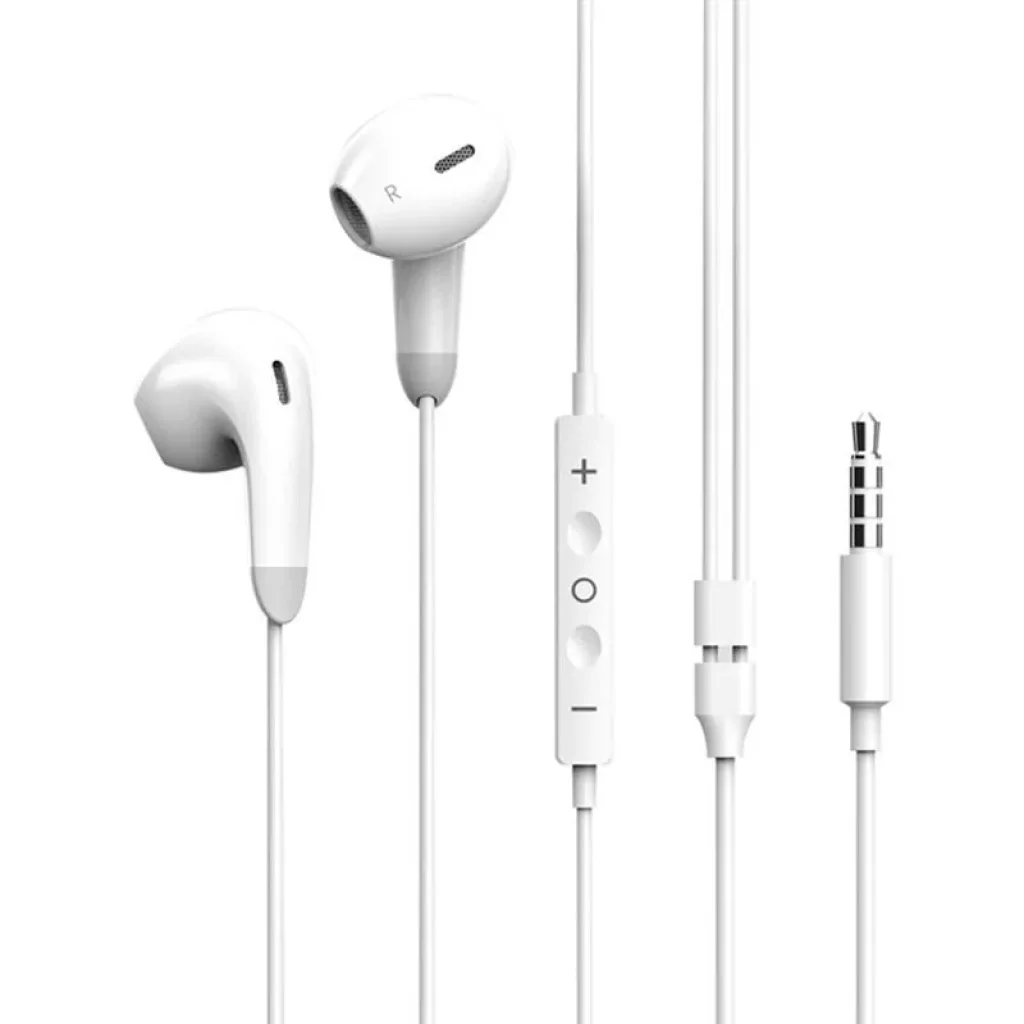 Гарнітура СolorWay 3.5 mm Wired Earphone Sound Wave White (CW-WD04WT) UA