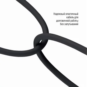 Гарнітура СolorWay 3.5 mm Wired Earphone Sound Wave Black (CW-WD04BK) UA