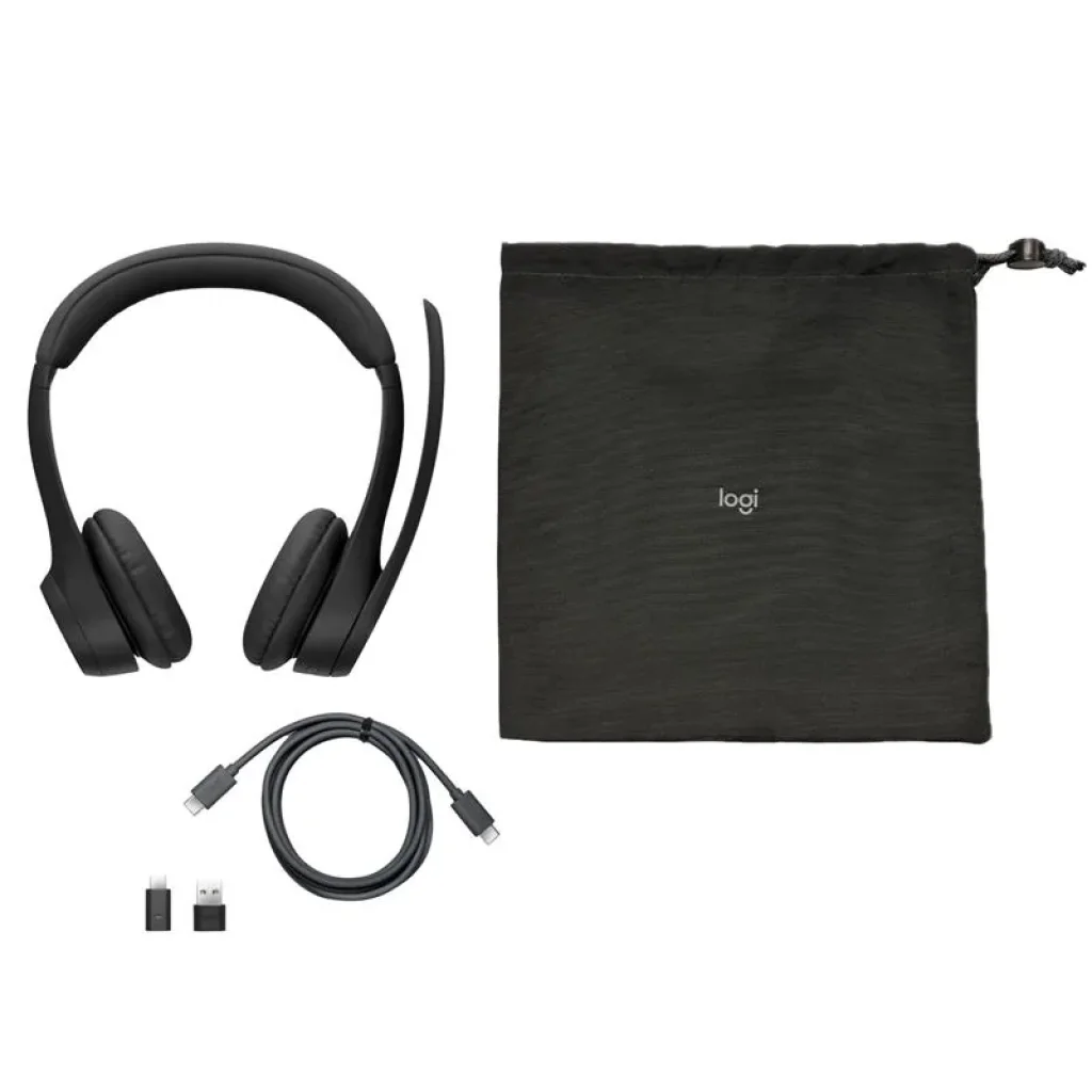 Bluetooth-гарнітура Logitech Zone 305 for Business Wireless/Bluetooth Teams Black (981-001451) UA