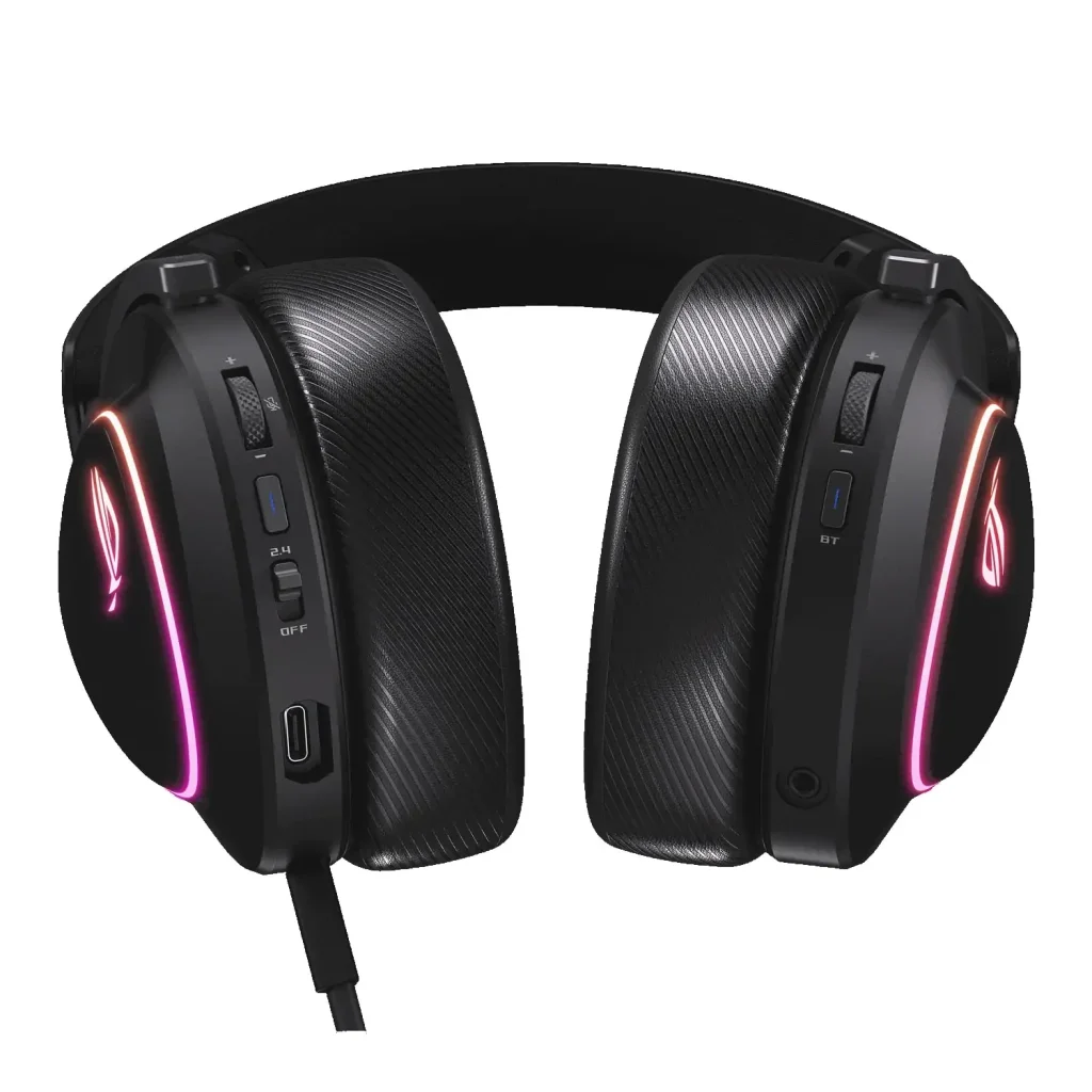 Bluetooth-гарнітура Asus ROG Delta II Wireless Black (90YH03W0-BHUA00) UA