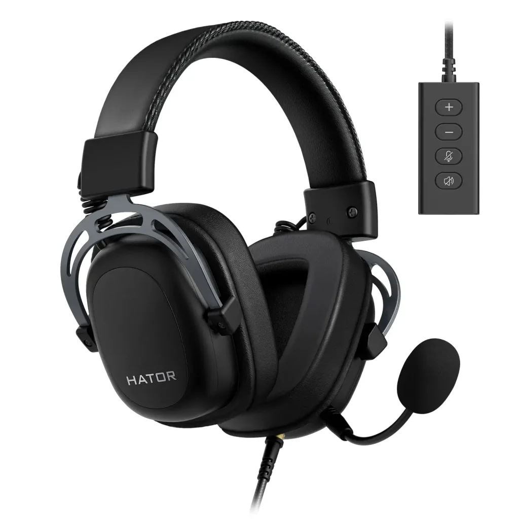 Гарнітура Hator Hypergang 2 USB 7.1 Titanium Edition (HTA-945) UA