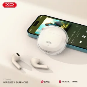 Bluetooth-гарнитура XO G16 ENC TWS White (XO-G16WH) UA
