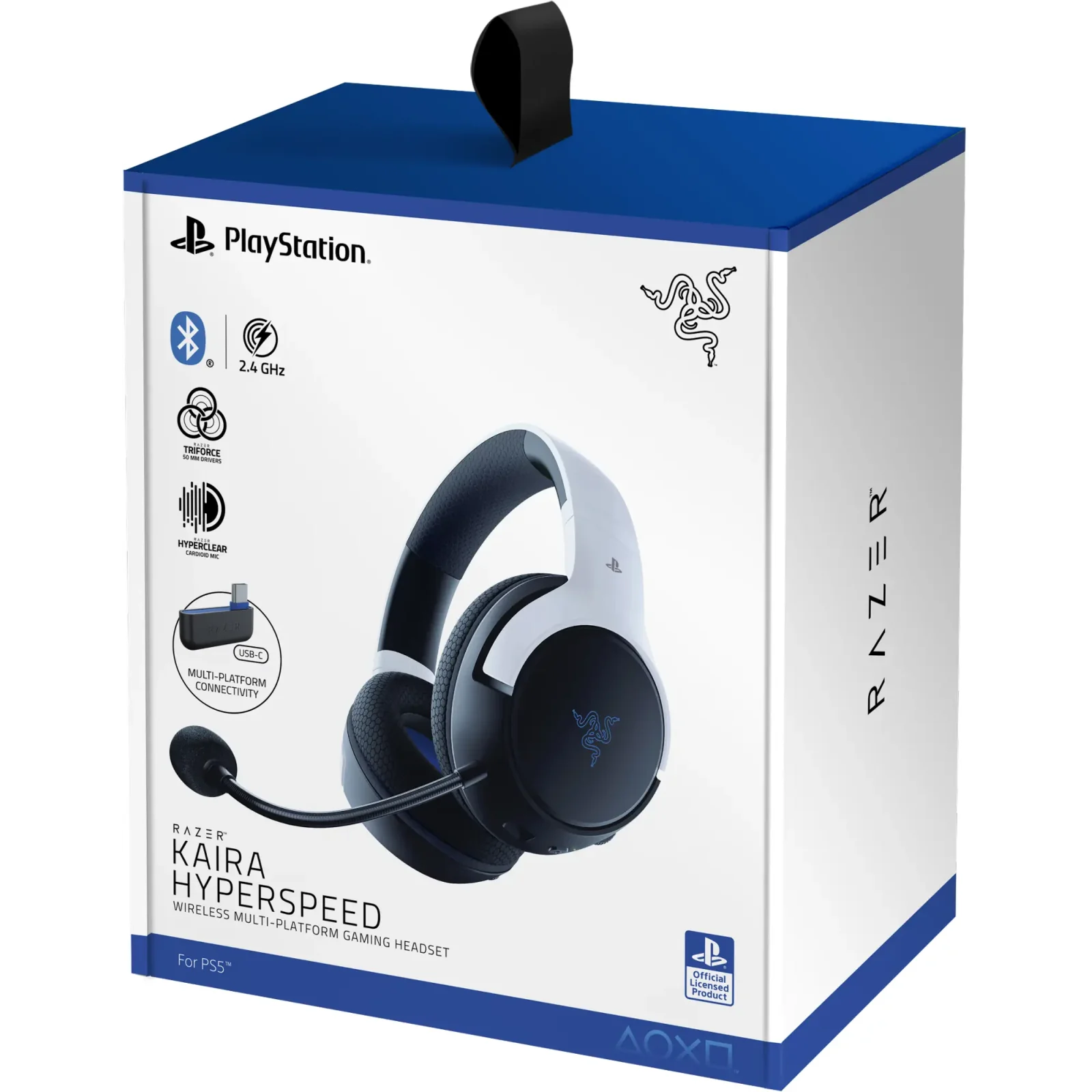 Bluetooth-гарнітура Razer Kaira Hyperspeed for PS5 (RZ04-03980200-R3G1) UA