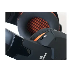 Гарнітура REAL-EL GDX-7700 Black/Orange, EL124100016 UA