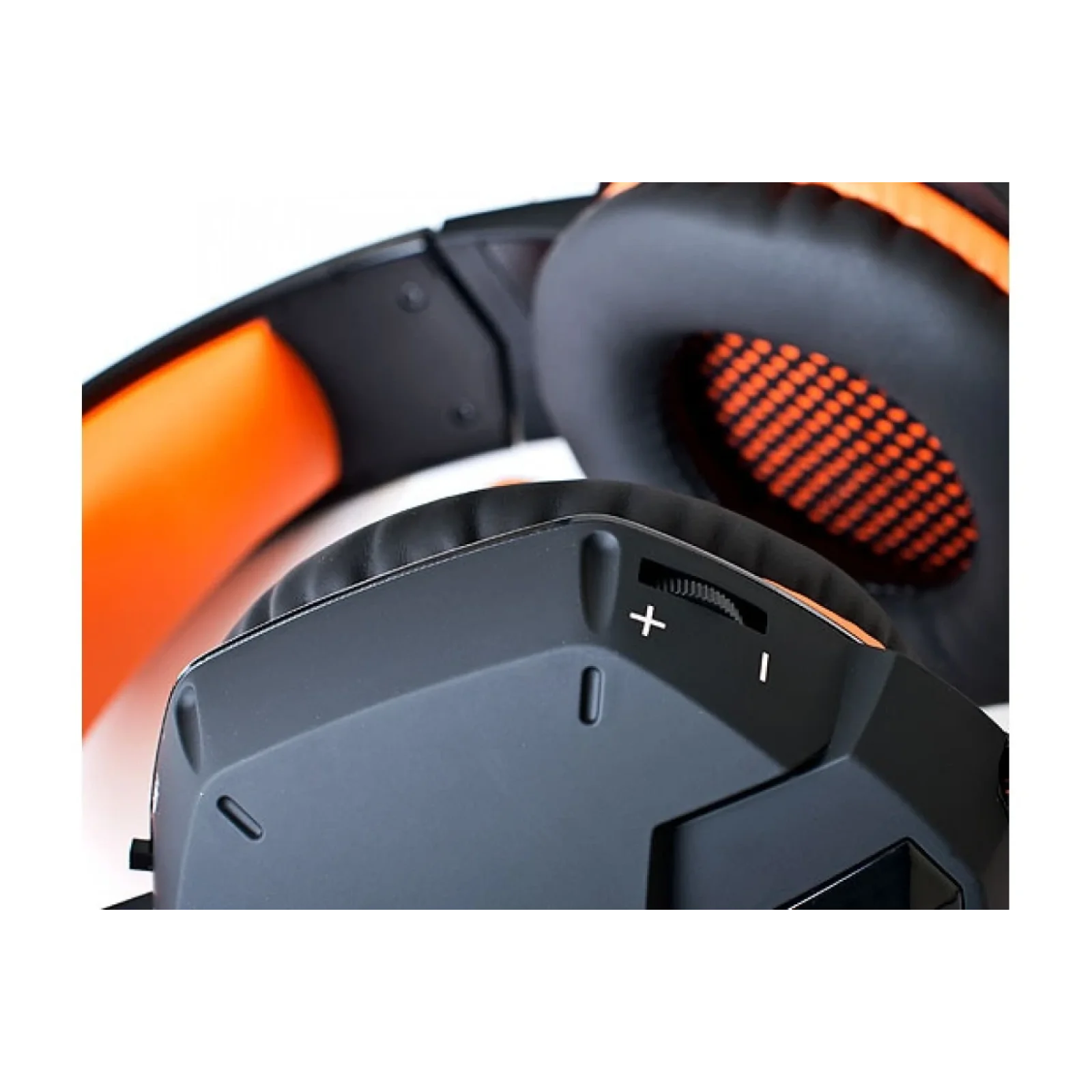Гарнітура REAL-EL GDX-7700 Black/Orange, EL124100016 UA