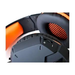 Гарнітура REAL-EL GDX-7700 Black/Orange, EL124100016 UA
