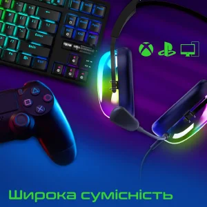 Гарнитура Vertux Sirius Black, sirius.black UA