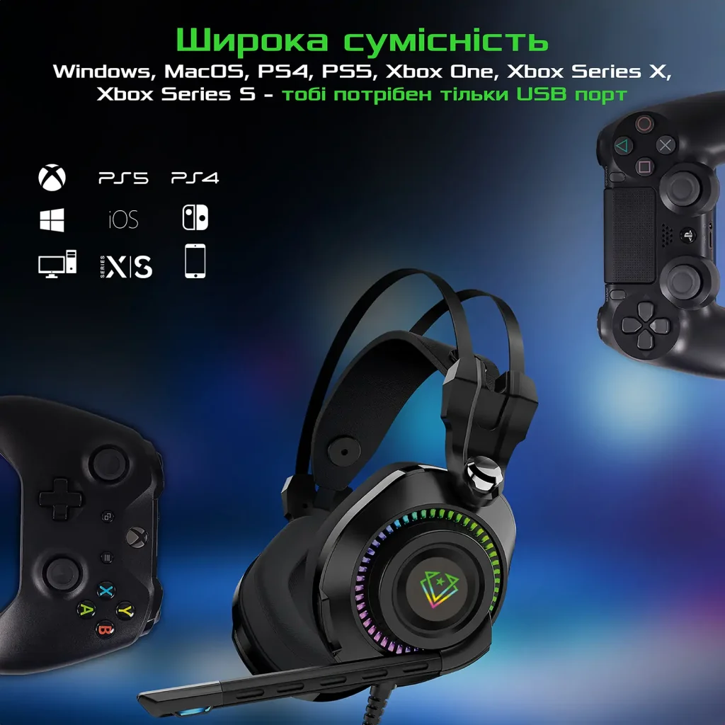 Гарнитура Vertux Bogota Black, bogota.black UA