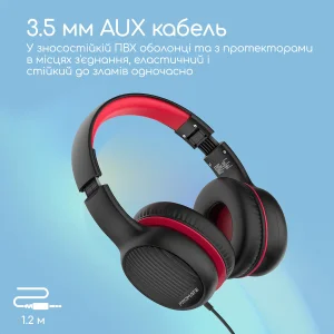Наушники Promate Simba Onyx UA