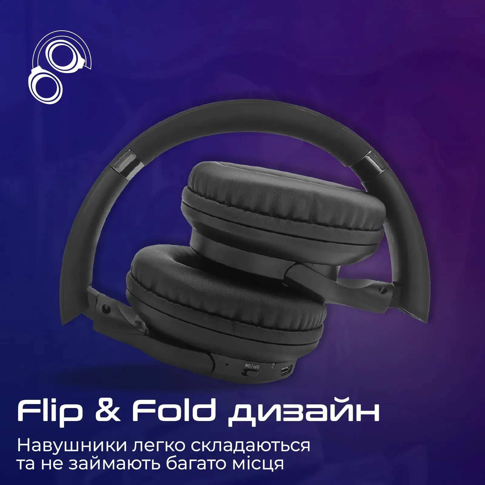 Bluetooth-гарнітура Promate LaBoca-Pro Black UA