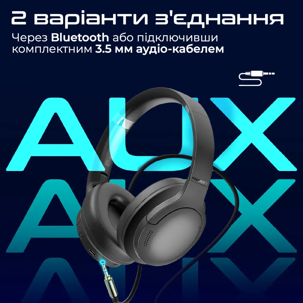 Bluetooth-гарнитура Promate LaBoca-Pro Black UA