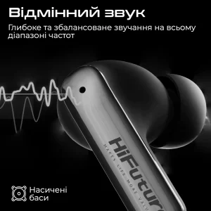 Bluetooth-гарнітура HiFuture SonicAir Black (sonicair.black) UA
