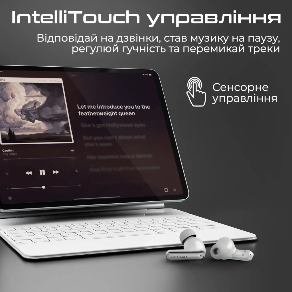 Bluetooth-гарнітура HiFuture SonicAir Black (sonicair.black) UA