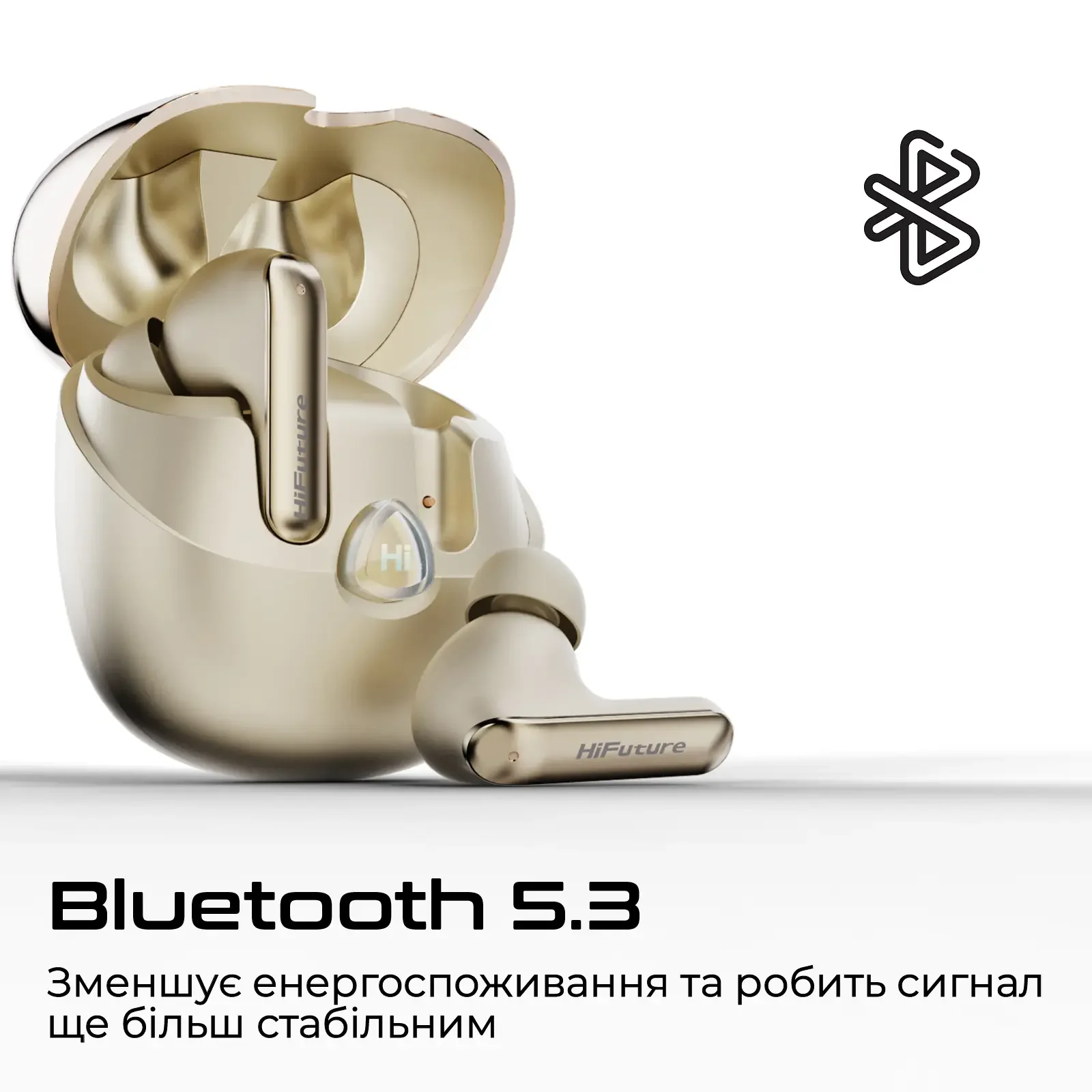 Bluetooth-гарнитура HiFuture SonicAir Champagne (sonicair.champagne) UA