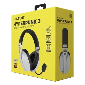Гарнiтура Hator Hyperpunk 3 Wireless White (ESH16) UA