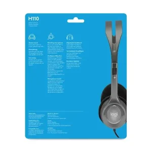 Гарнітура Logitech H110 (981-000271) UA