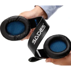 Гарнитура Sades SA-701 Black/Blue (sa701blj) UA