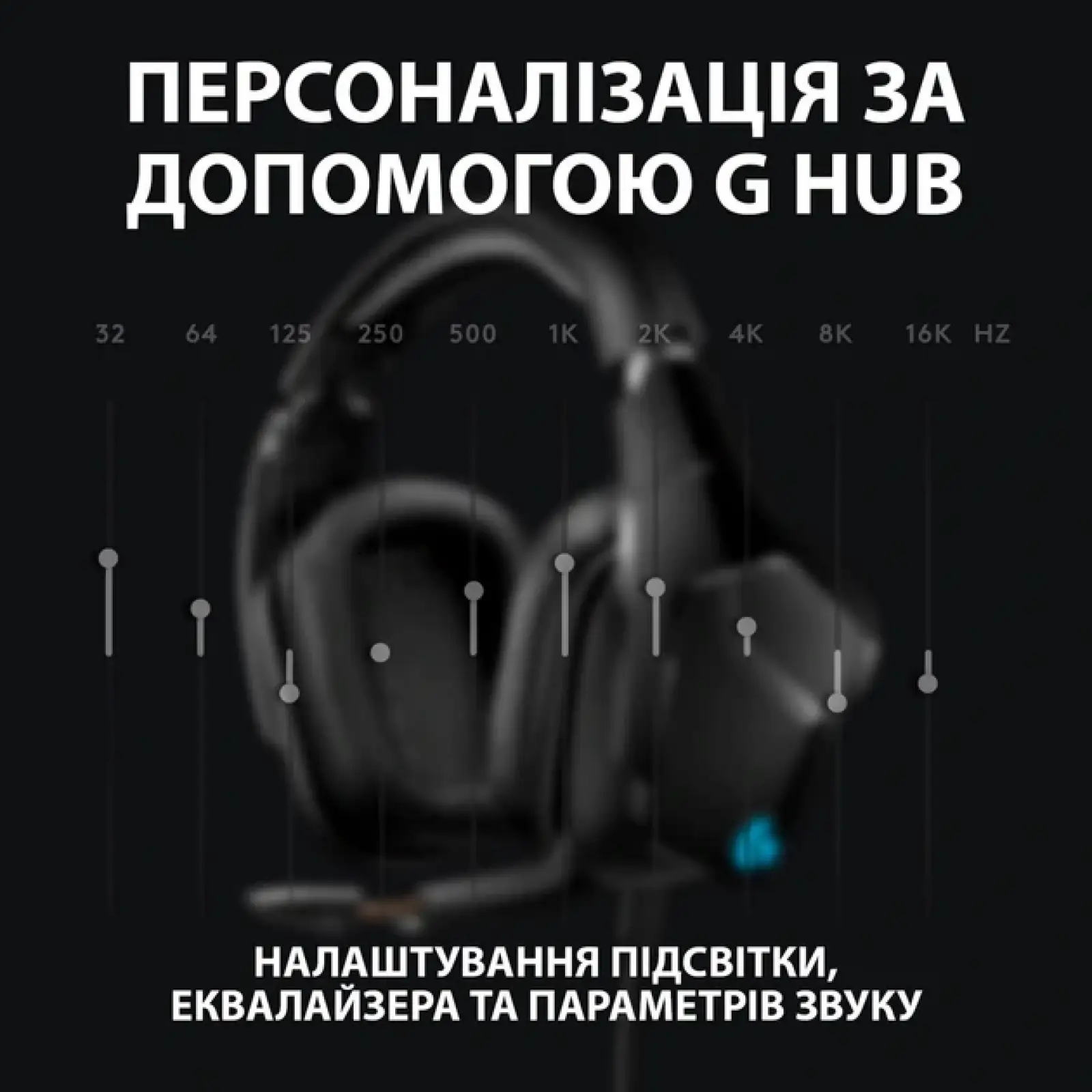Гарнітура Logitech G635 Black (981-000750) UA