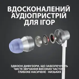 Гарнітура Logitech G333 White (981-000930) UA