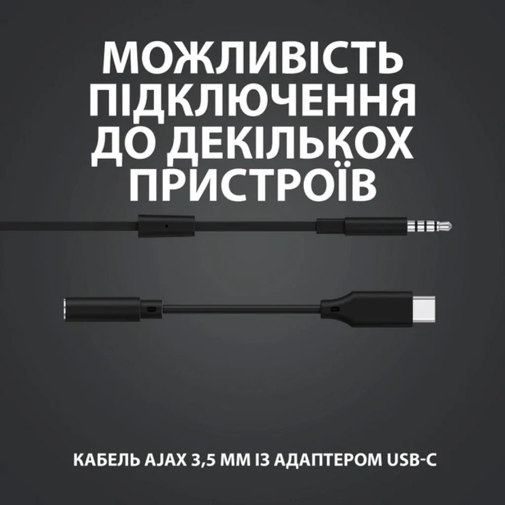Гарнітура Logitech G333 Black (981-000924) UA