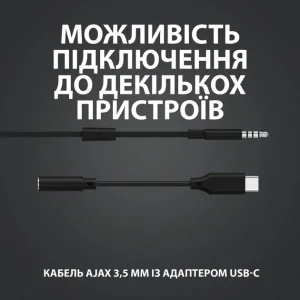 Гарнітура Logitech G333 Black (981-000924) UA