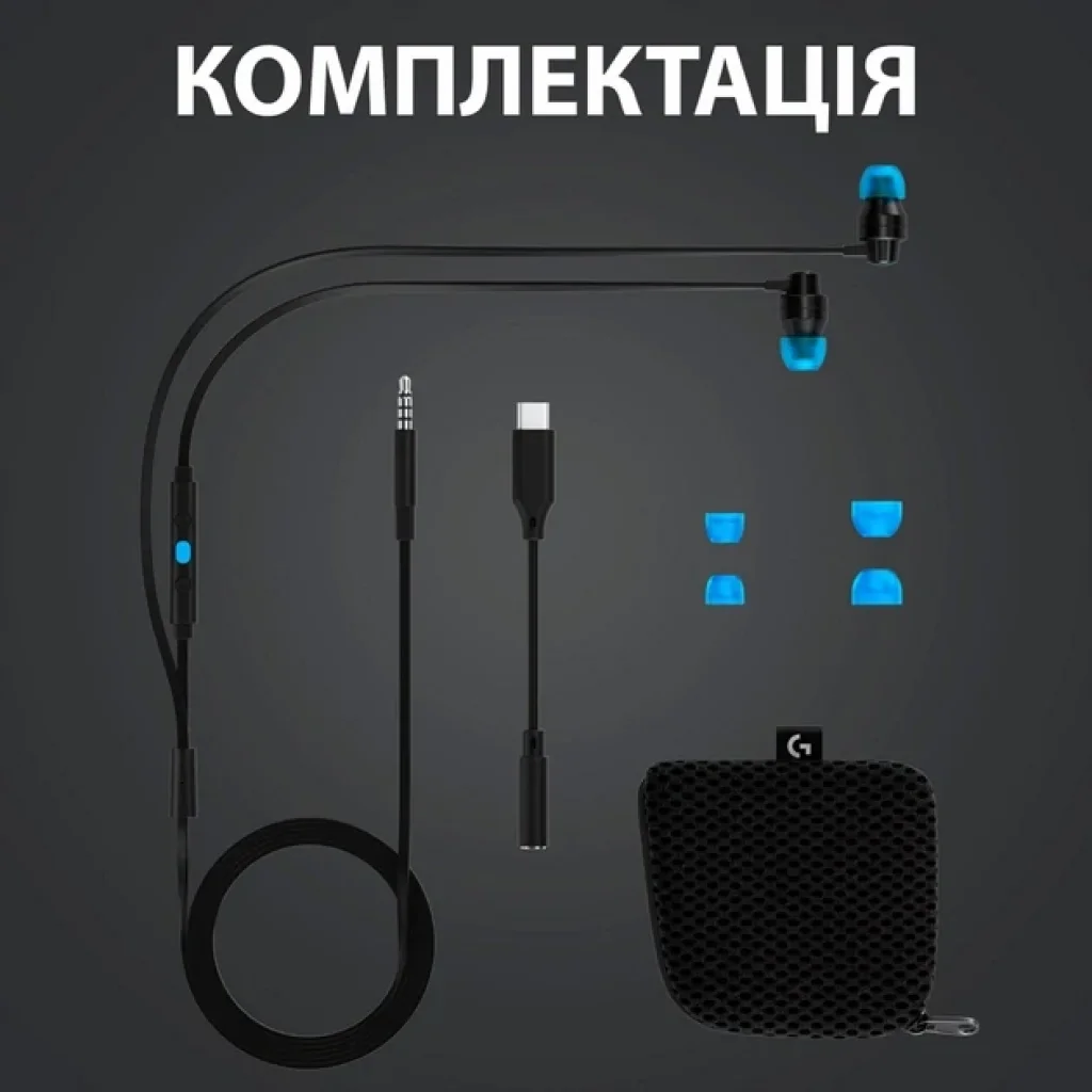 Гарнітура Logitech G333 Black (981-000924) UA