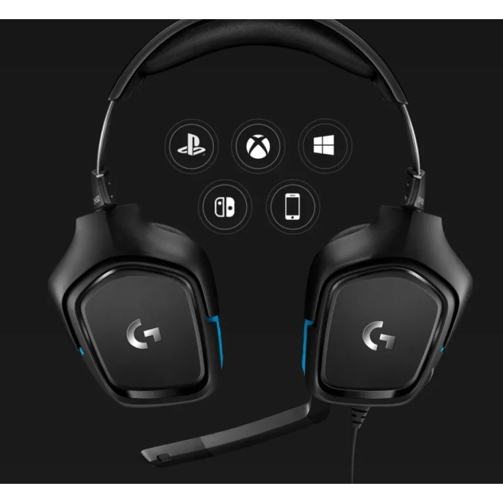Гарнітура Logitech G432 Black (981-000770) UA