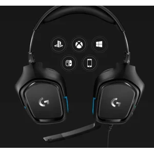 Гарнітура Logitech G432 Black (981-000770) UA