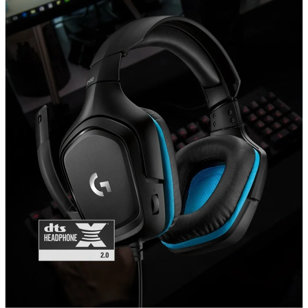 Гарнітура Logitech G432 Black (981-000770) UA
