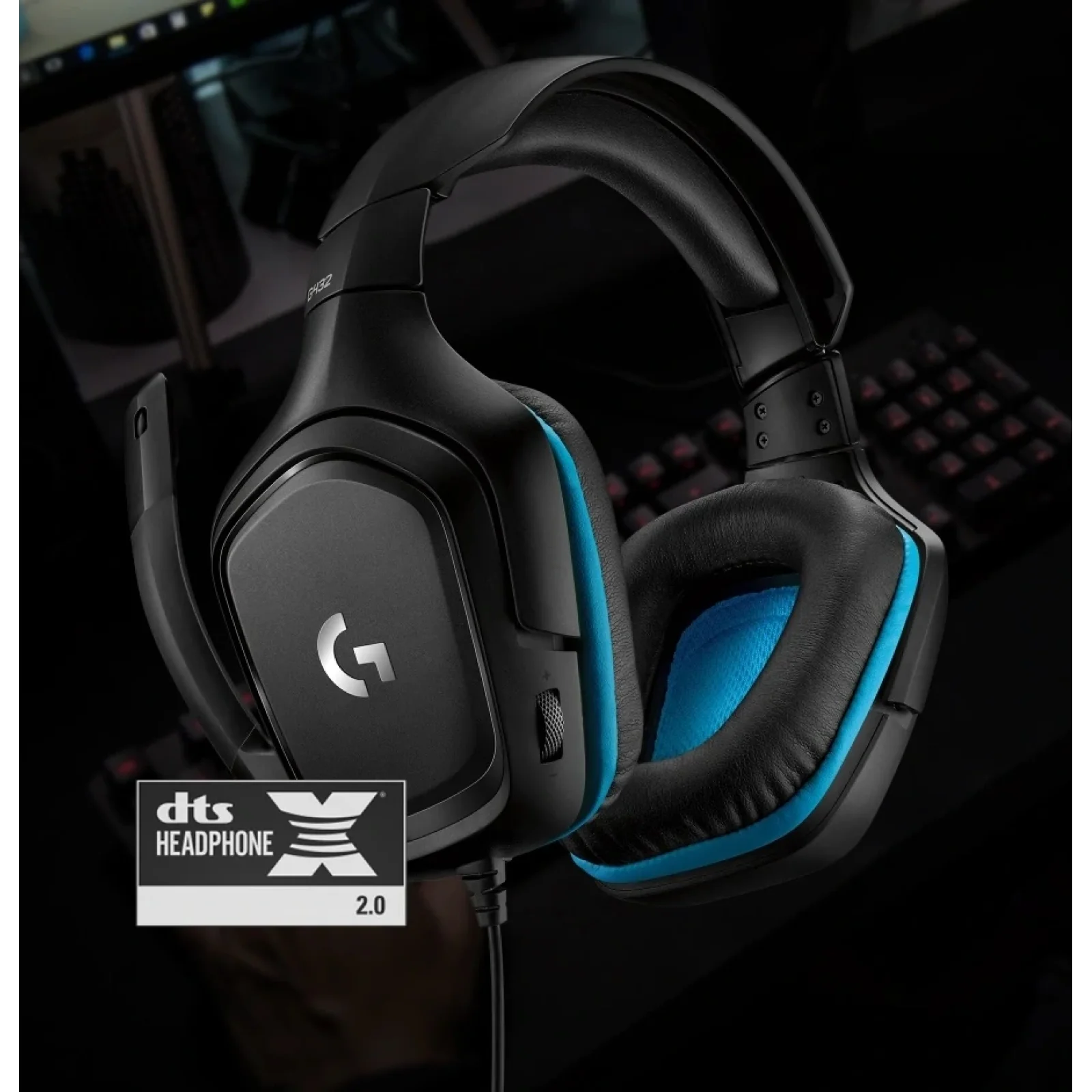 Гарнітура Logitech G432 Black (981-000770) UA