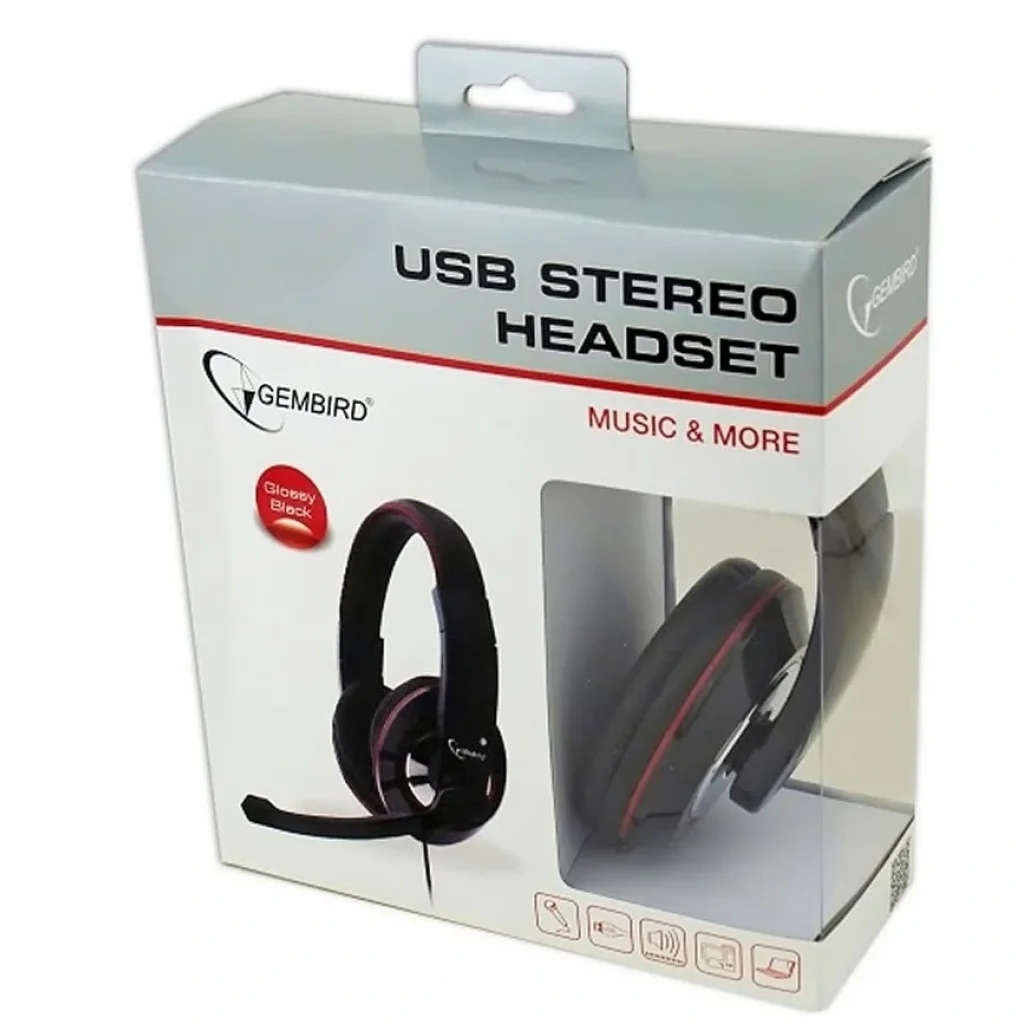 Гарнитура Gembird MHS-001 Black UA